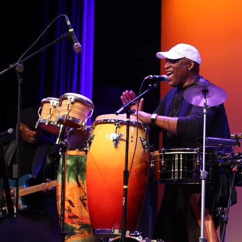 James Henry performing in a live show